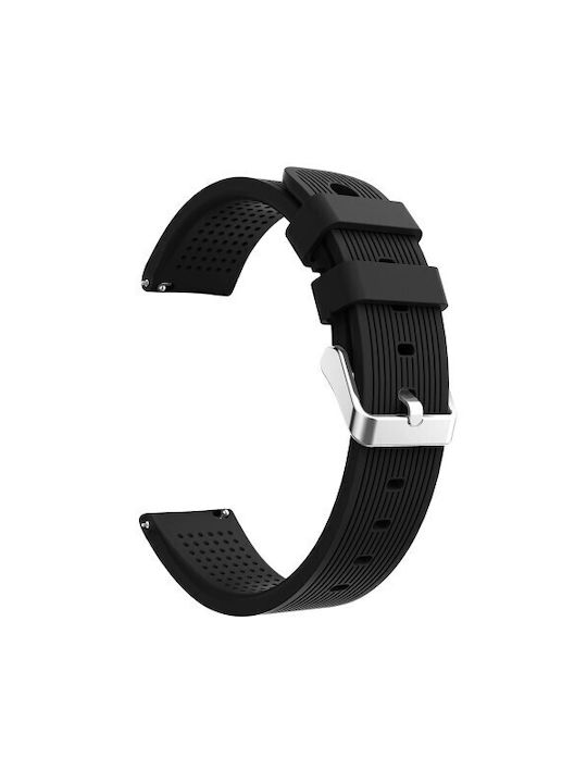 Texture Armband Silikon Schwarz (Amazfit Bip)