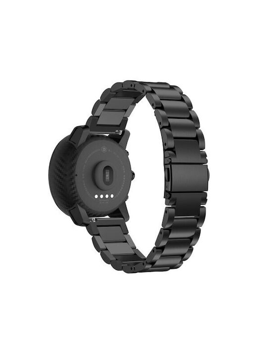 Stainless Steel Black Λουράκι Μαύρο (Stratos Plus)