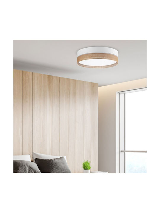 TK Lighting Linobianco Ceiling Light 60cm