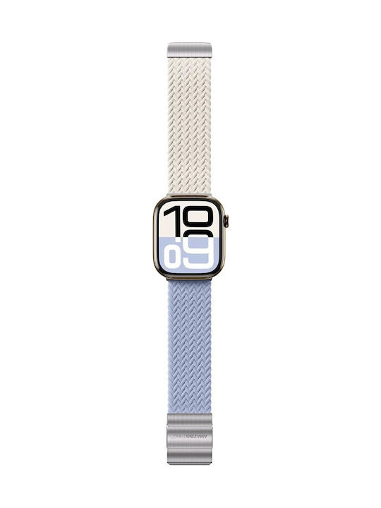 Комплект 2 Amazingthing Blend Каишки Apple Watch 45 46 49мм Космическо Син Stellar