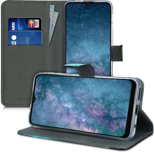 KWmobile Brieftasche Cosmic Nature (Moto G10)