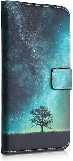 KWmobile Brieftasche Cosmic Nature (Moto G10)