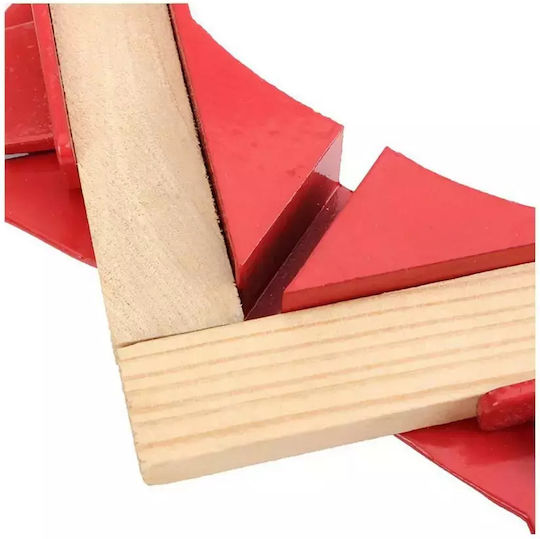 Sfixtor Unghiular pentru Lemn Metalic – Dublă Strângere 75mm 90° Îmbinări