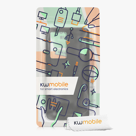 KWmobile Slim Back Cover Silicone Black (Poco F5 Pro)
