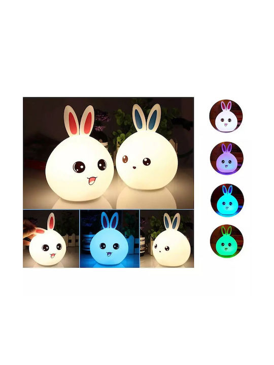 Verk Group Led Kids Decorative Touch Lamp White 12cm