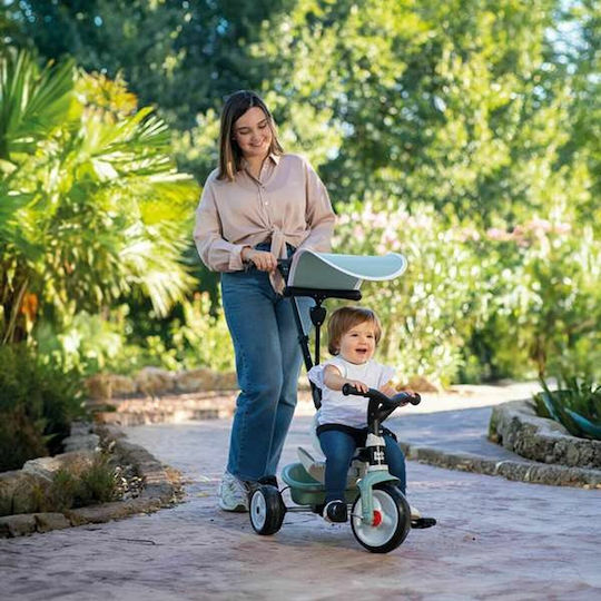 Smoby Baby Balade Превозно Средство с Ръкохватка за Родител 3 в 1 за 10 Месеца Сив