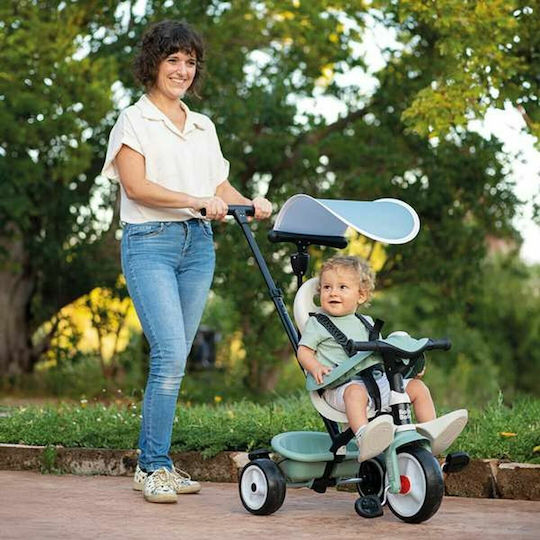 Smoby Baby Balade Превозно Средство с Ръкохватка за Родител 3 в 1 за 10 Месеца Сив