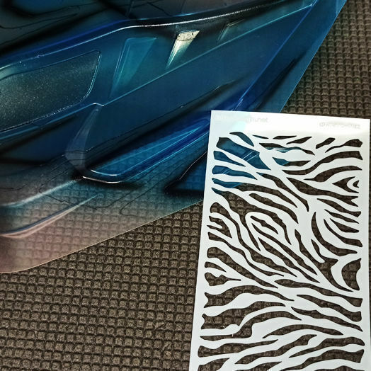 Bittydesign Schablonen Zebra