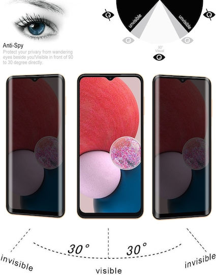 Anti Spy Privacy Full Face Tempered Glass (Galaxy A13)