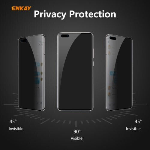 Anti Spy Full Face Tempered Glass (Huawei P40 Pro)
