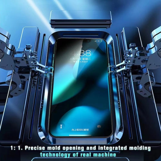 Anti-Spy Privacy Full Face Tempered Glass Μαύρο (iPhone 11 Pro Max / XS Max)