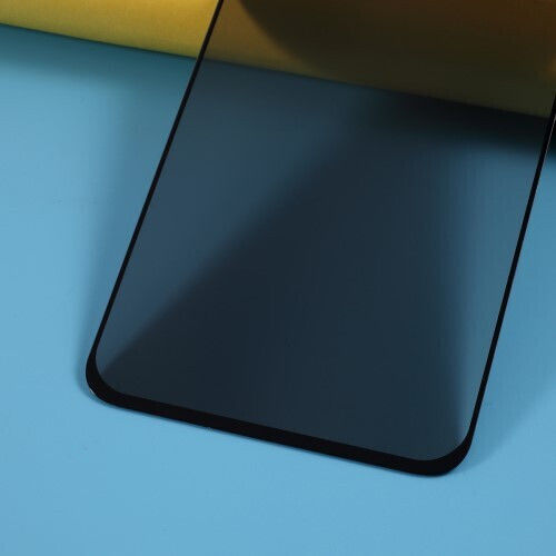 Anti-Spy Full Face Tempered Glass Negru (Huawei P40 Lite)