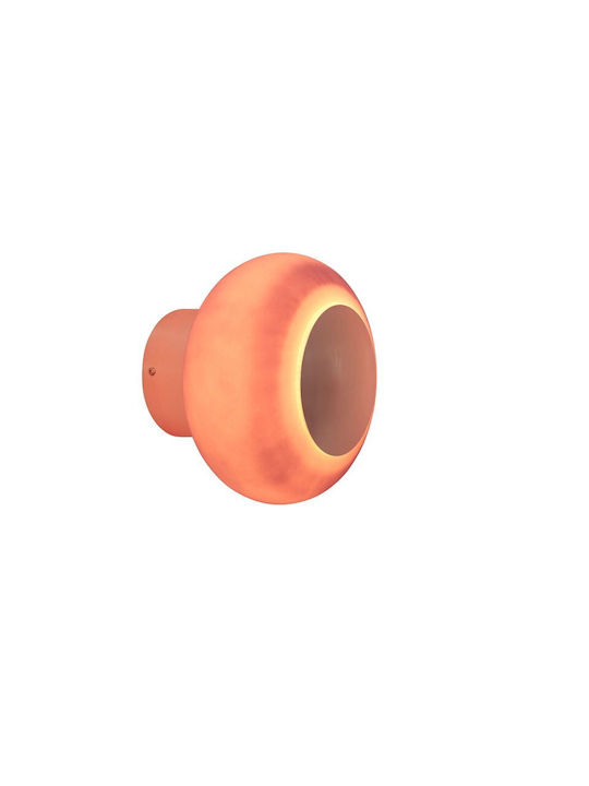 Ebb & Flow Ceiling Mount Light Pink with Socket E14