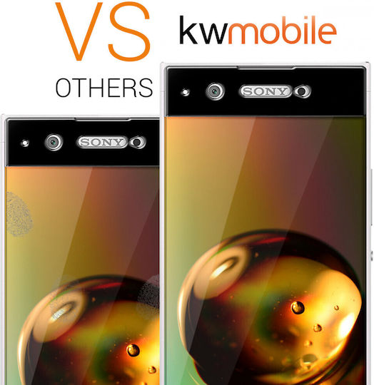KWmobile Tempered Glass Μαύρο (Xperia XA1 Ultra)