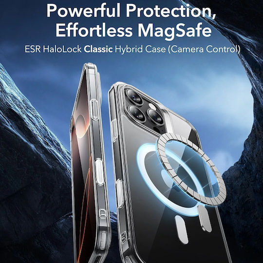 ESR Classic Hybrid Camera Umschlag Rückseite Silikon Transparent (iPhone 17 Pro Max / iPhone 17 Pro / iPhone 16 Pro Max)