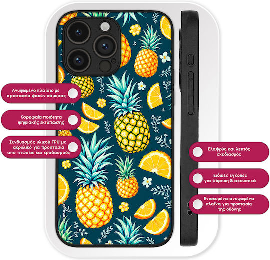 Sonique Fruit Series Samsung Galaxy M23 5G Ananas Handyhülle