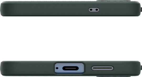 Spigen Liquid Air Back Cover Silicone 0.3mm Abyss Green (Galaxy S25)