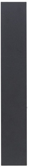 TK Lighting Navi Modern Lumină de Perete cu Soclu G9 Negru 50x8x80cm