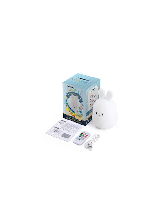 Lămpi de Veghe Pentru Copii LED Nitelite Nitelite Bunny La Rețea Multicolor