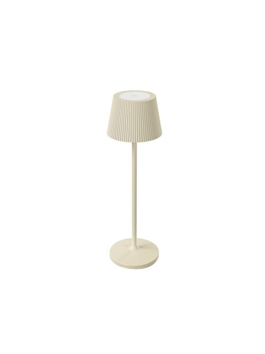 Bot Lighting Настолна LED Лампа За Външна Употреба 3W С Топло Бяла Светлина IP54 Оранжева