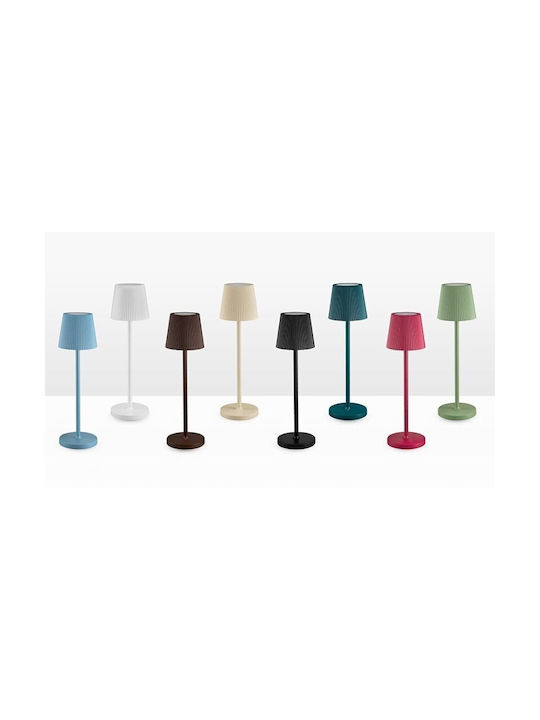 Bot Lighting Настолна LED Лампа За Външна Употреба 3W С Топло Бяла Светлина IP54 Оранжева