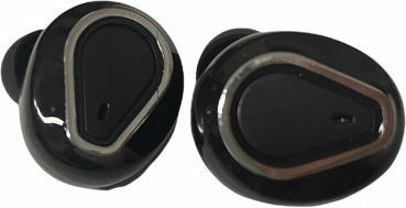 In-ear Bluetooth Handsfree Ακουστικά με Θήκη Φόρτισης Μαύρα