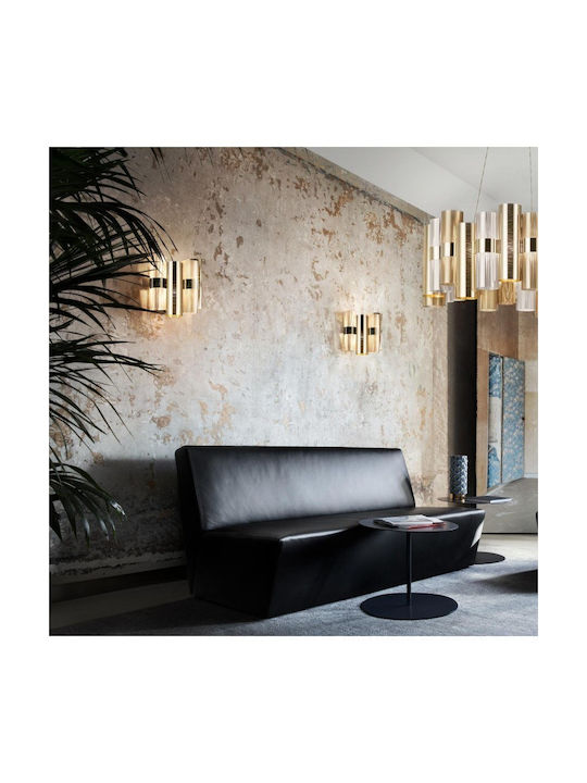 Slamp Leuchte Wand mit Fassung E14 Gray