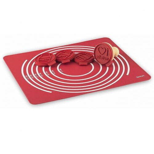 Tefal Pastry Kit Tefal Proflex Nutella J409s214 4 Interchangeable Stamps A Silicone Mat