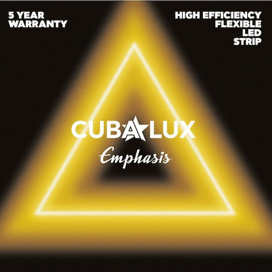 Cubalux LED Strip 24V Warm White Light 5m