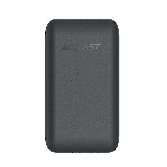 Acefast Φορτιστής Χωρίς Καλώδιο GaN με Θύρα USB-A και 2 Θύρες USB-C 65W Power Delivery / Quick Charge 4+ Μαύρος (A100)