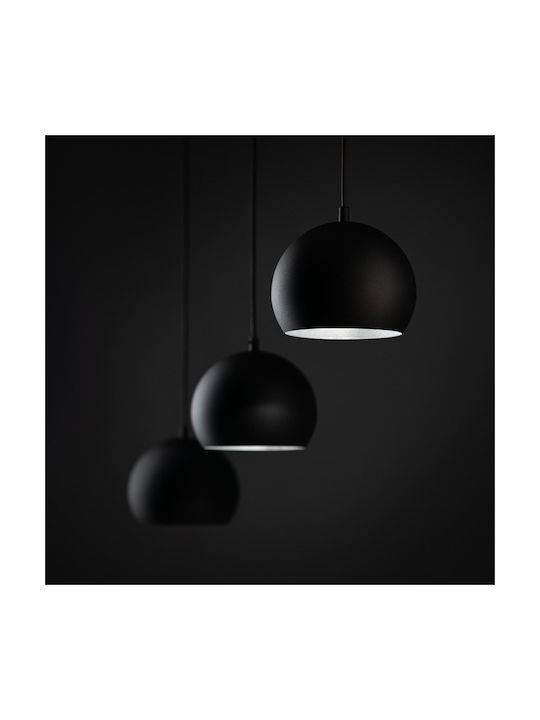TK Lighting Κρεμαστό Φωτιστικό Μαύρο LED Ράγα 81εκ.