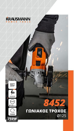 Krausmann Polizor unghiular 125mm Electrică 750W