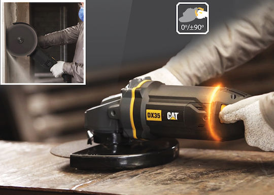 CAT DX35 Polizor unghiular 230mm Electrică 2350W