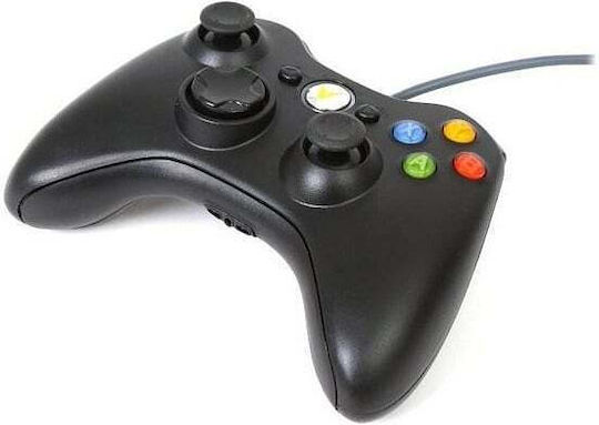 Omega DBJTS0BBM Verkabelter Gamepad für PC / Xbox 360 Schwarz