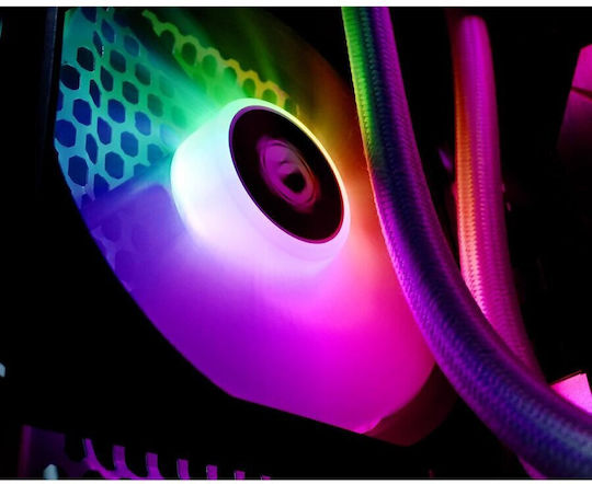 ID-Cooling Ventilator Pentru Carcasă 120mm (1500rpm / 62cfm) cu Iluminare ARGB și Conexiune 3-Pin