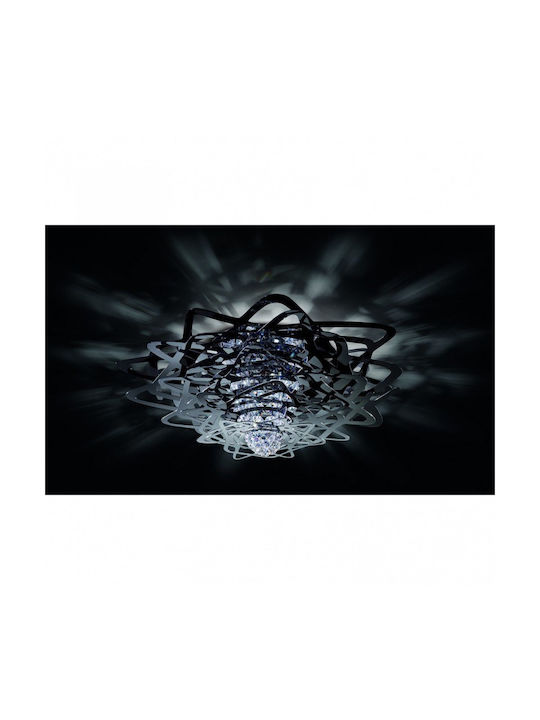 Slamp Aurora Large Πλαφονιέρα Οροφής Μαύρη με Ντουί E27