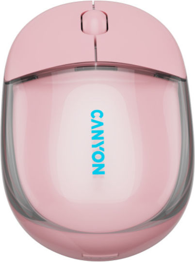 Canyon CNS-CMSW24P Ασύρματο Bluetooth Ποντίκι Ροζ