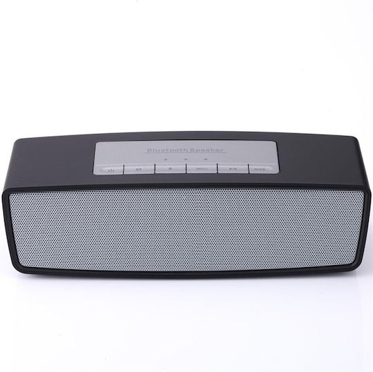 Bluetooth високоговорител 10W с радио Черен D48TMFMBM