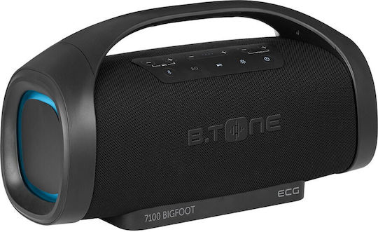 ECG Ηχείο Bluetooth 60W με Διάρκεια Μπαταρίας έως 10 ώρες Μαύρο