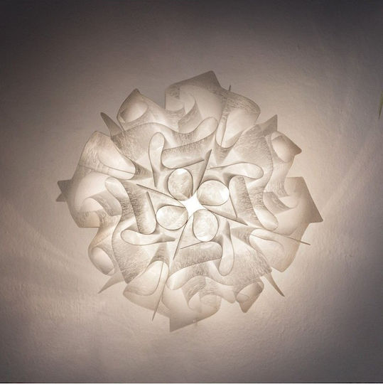 Slamp Veli Mini Couture Plafonieră de Tavan Argintiu cu Soclu E14