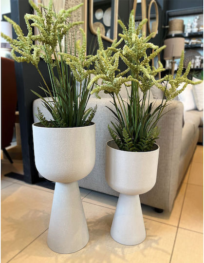 InTheBox Plant Pot Metal White