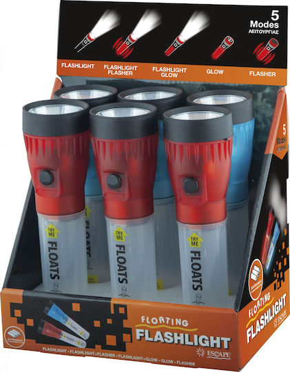 Escape Flashlight LED with Maximum Brightness 80lm Blue