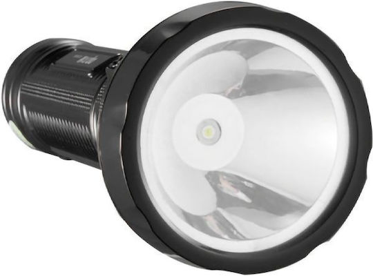 DP Craft Rechargeable Flashlight LED with Maximum Brightness 90lm Black