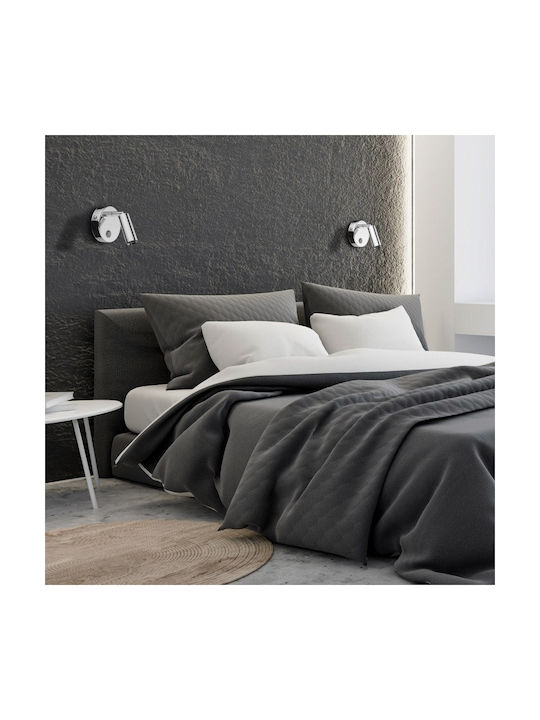 TK Lighting Enzo Single Spot with Socket G9 in Black Color