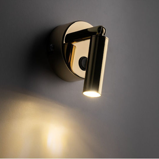 TK Lighting Enzo Monos Spot cu Soclu G9 în Culoare Auriu