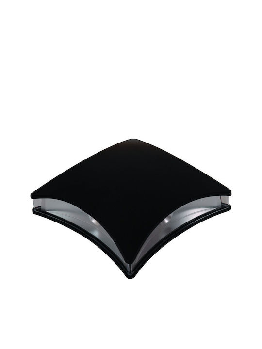 ARlight CT 8108 WH Επιτοίχια Εξωτερική Πλαφονιέρα LED IP44 12W με Φυσικό Λευκό Φως