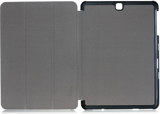 Husă Flip Cover Magnetică 3-pliuri Neagră (Galaxy Tab S2 9.7)