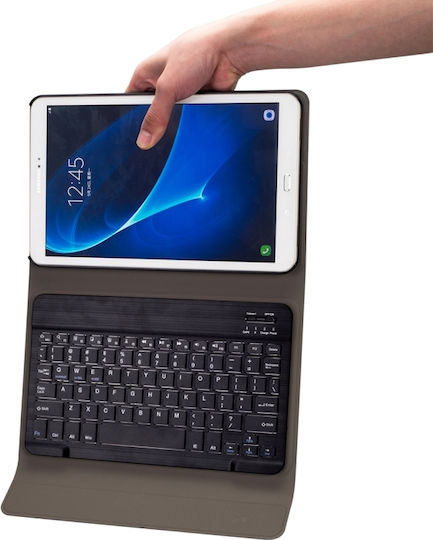 Bluetooth Flip Cover με Πληκτρολόγιο στα Αγγλικά US Μαύρη (Galaxy Tab A 10.1 2016Galaxy Tab A 10.1)