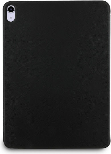 Karl Lagerfeld Saffiano Magnetic Karl & Choupette Flip Cover Black for iPad Air 11" 2024