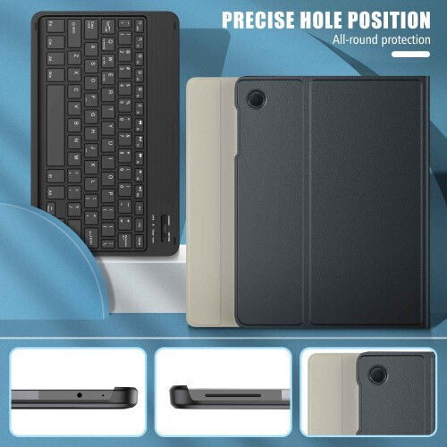Flip Cover με Πληκτρολόγιο στα Αγγλικά US Μαύρη (Lenovo Tab M10 (3rd Gen) 10.1'')